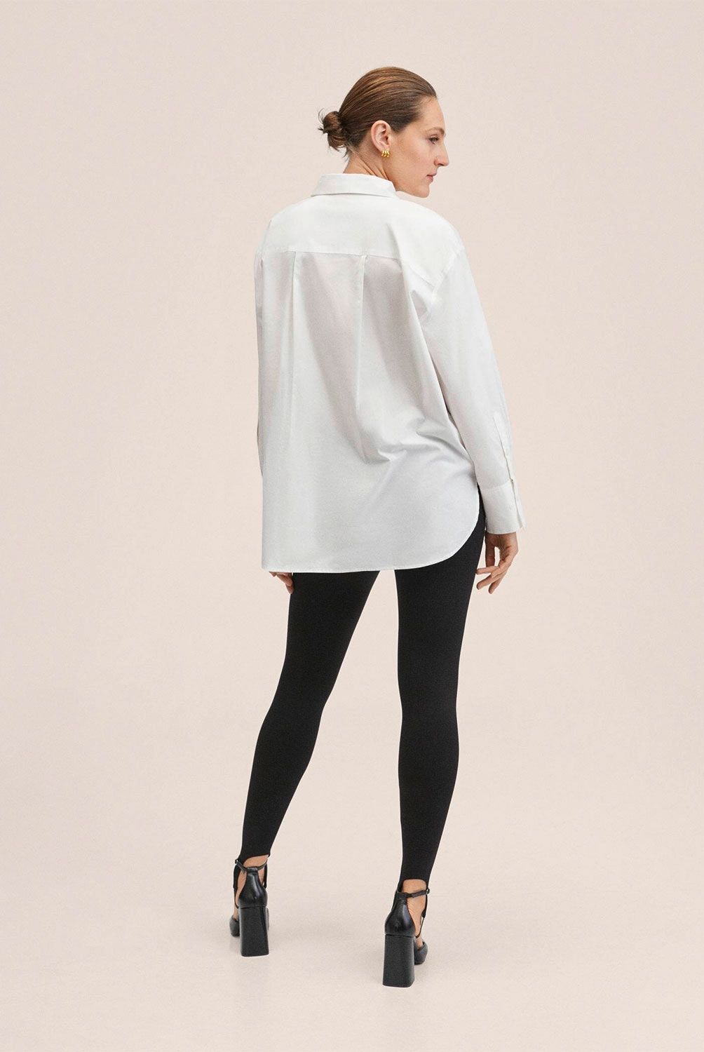 Mango - Mango Camisa Algodón Oversize Juanes Mujer