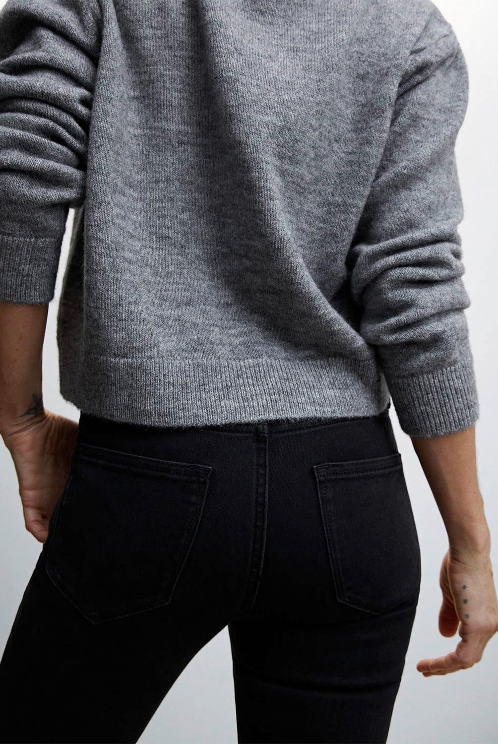 MANGO - Jeans Skinny Isa Tiro Medio Mujer Mango