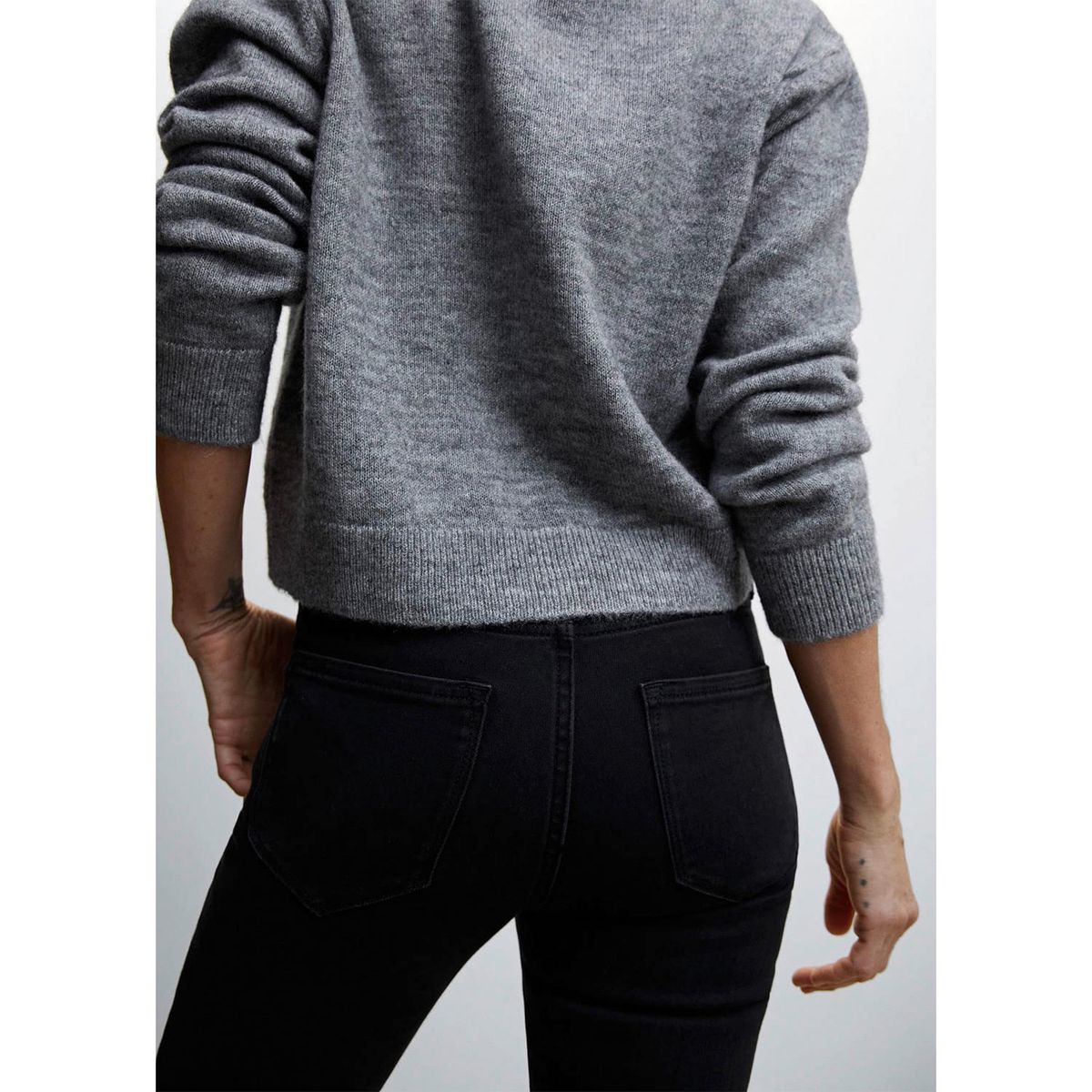 MANGO - Jeans Skinny Isa Tiro Medio Mujer Mango