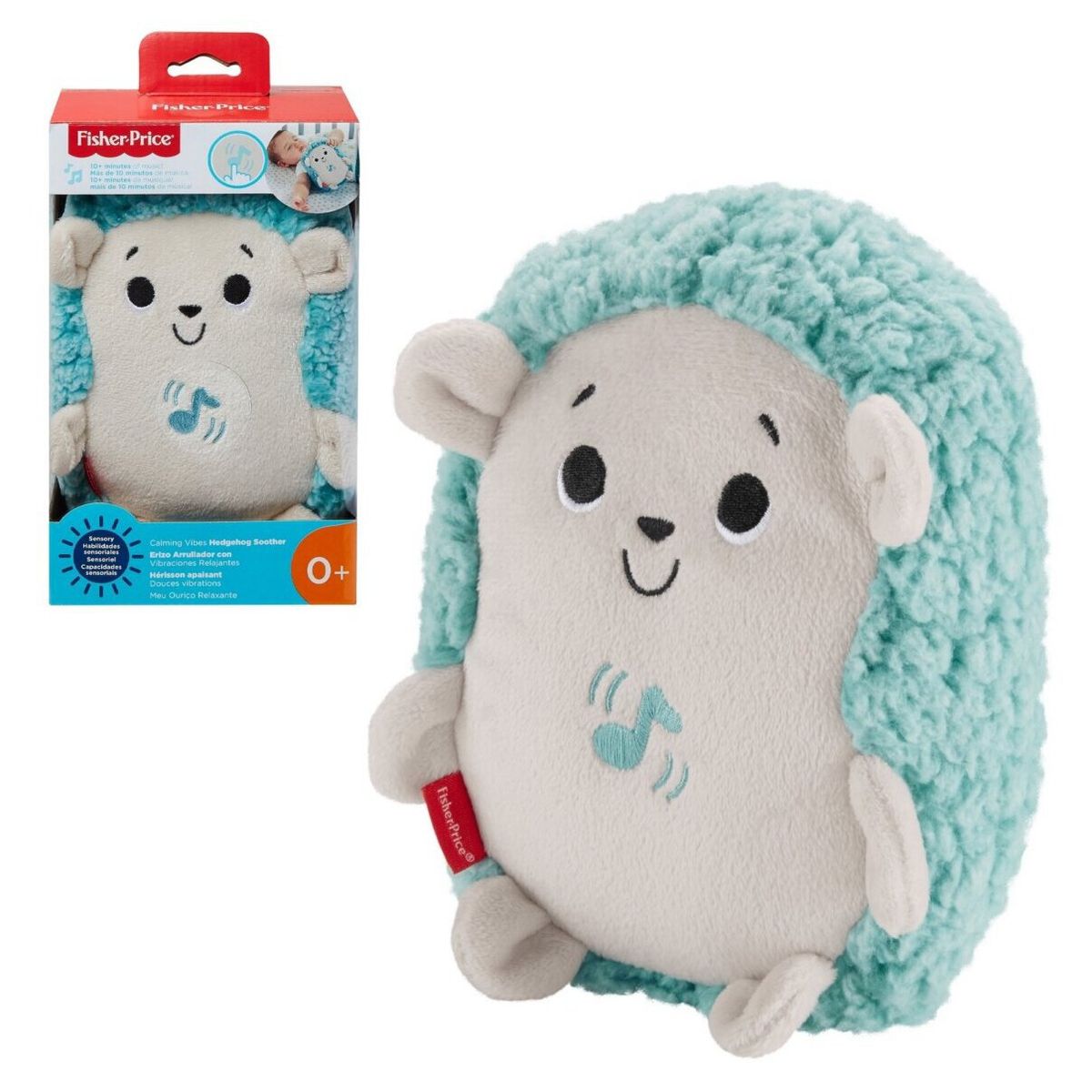 FISHER PRICE - Fisher Price Erizo Vibraciones Relajantes Mattel