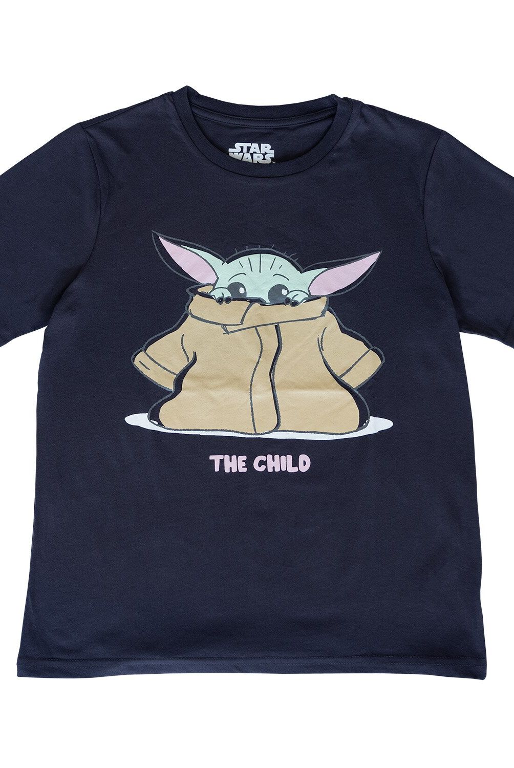 STAR WARS - Polera Mujer Mandalorian Gris Oscuro Star Wars