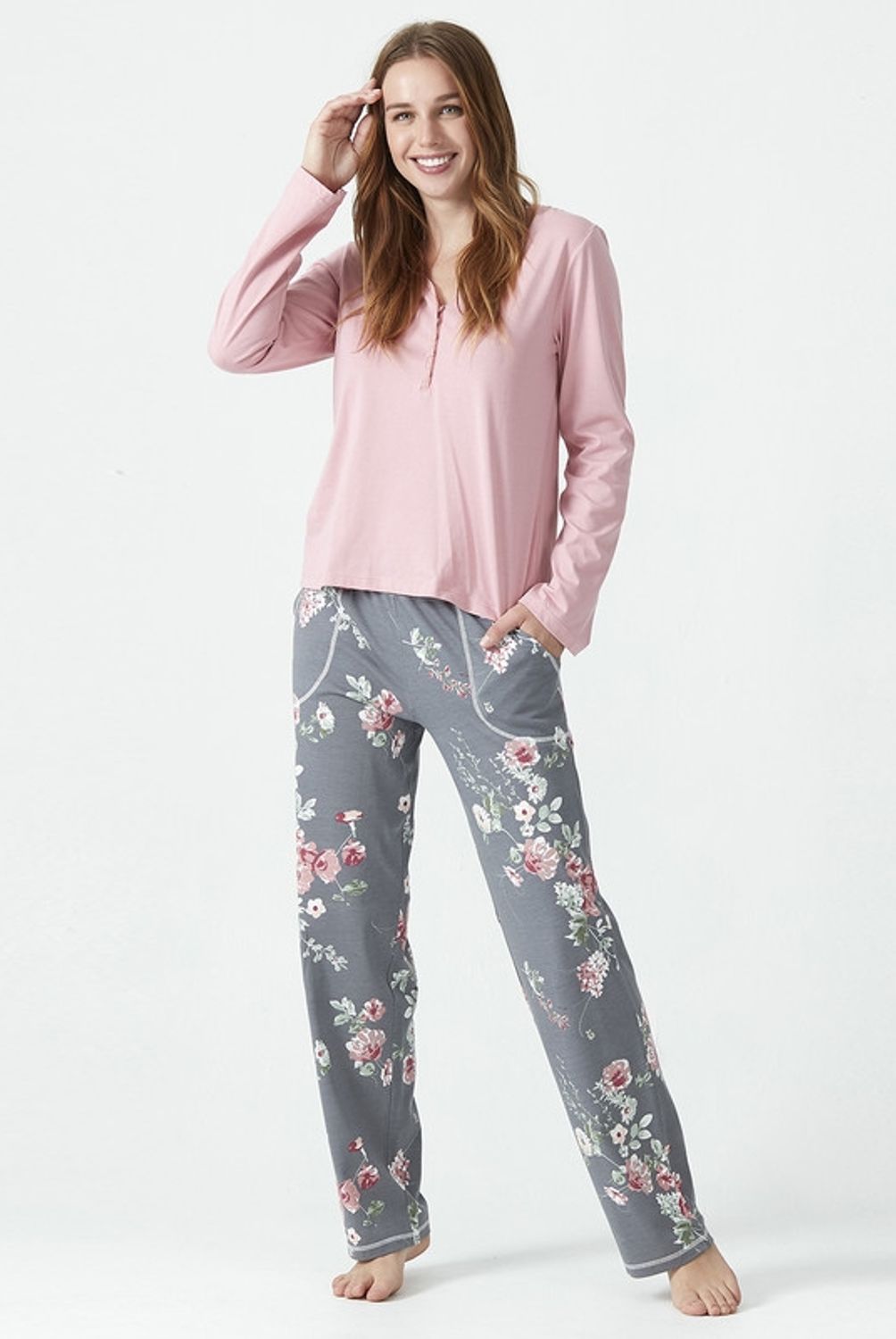 BARBIZON - Pijama New Mir Rosado
