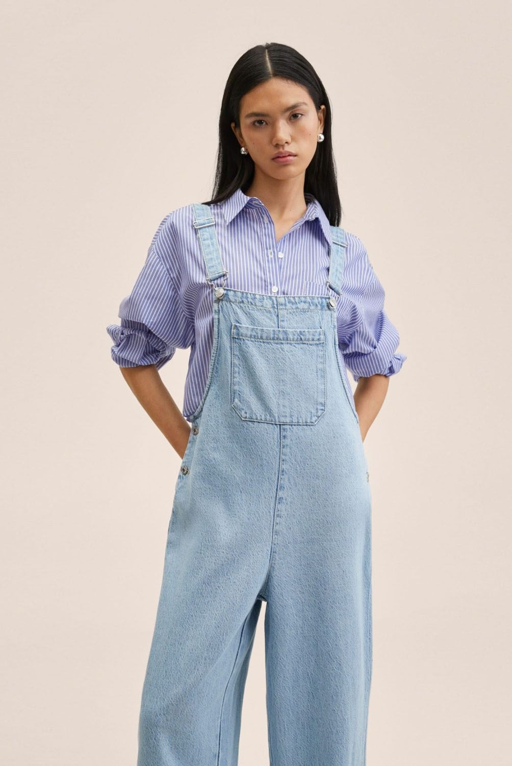 MANGO - Mango Peto Vaquero Culotte