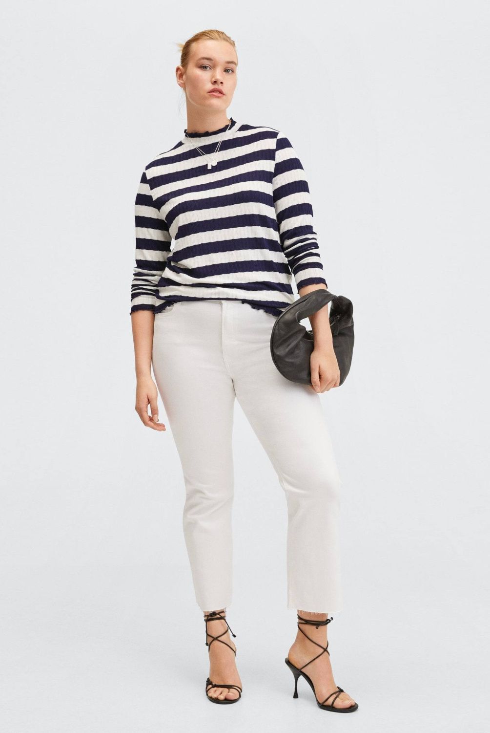MANGO - Jeans Flare Sienna Tiro Alto Mujer Mango