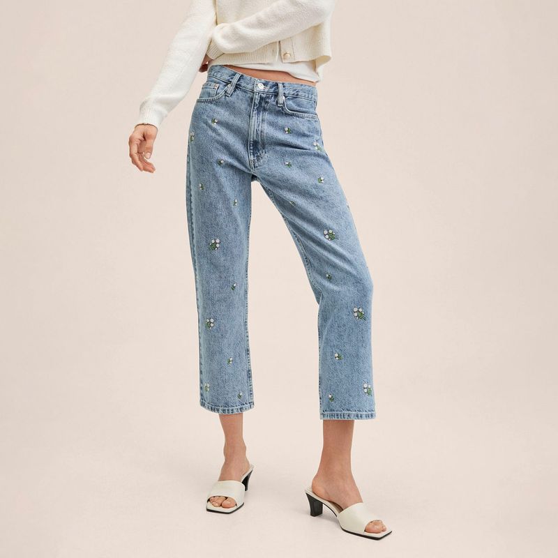 Womens Jeans Jeans Rectos Mango Mango Outlet Tallas Vaqueros Mango
