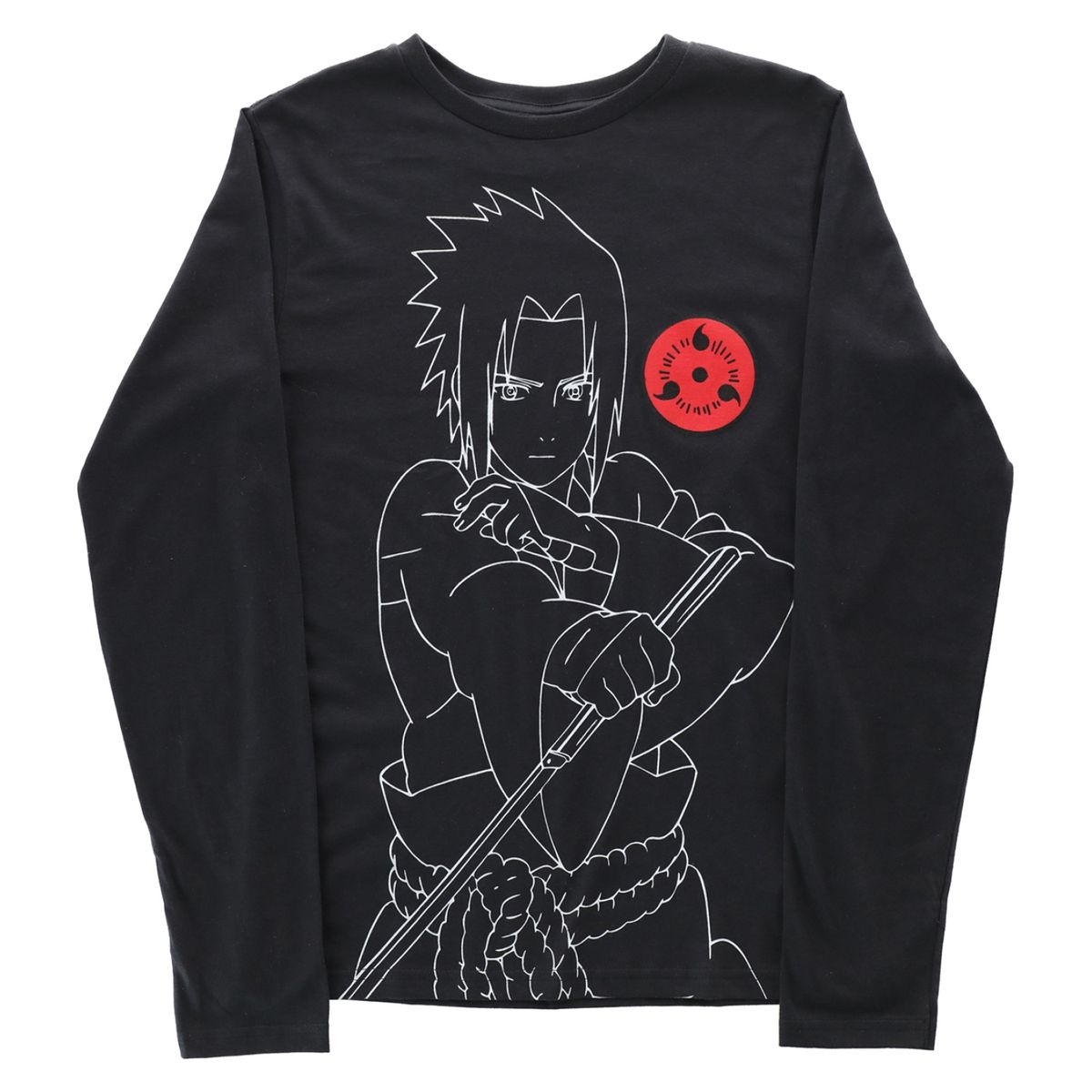 NARUTO - Naruto Polera Manga Larga Algodón Niño