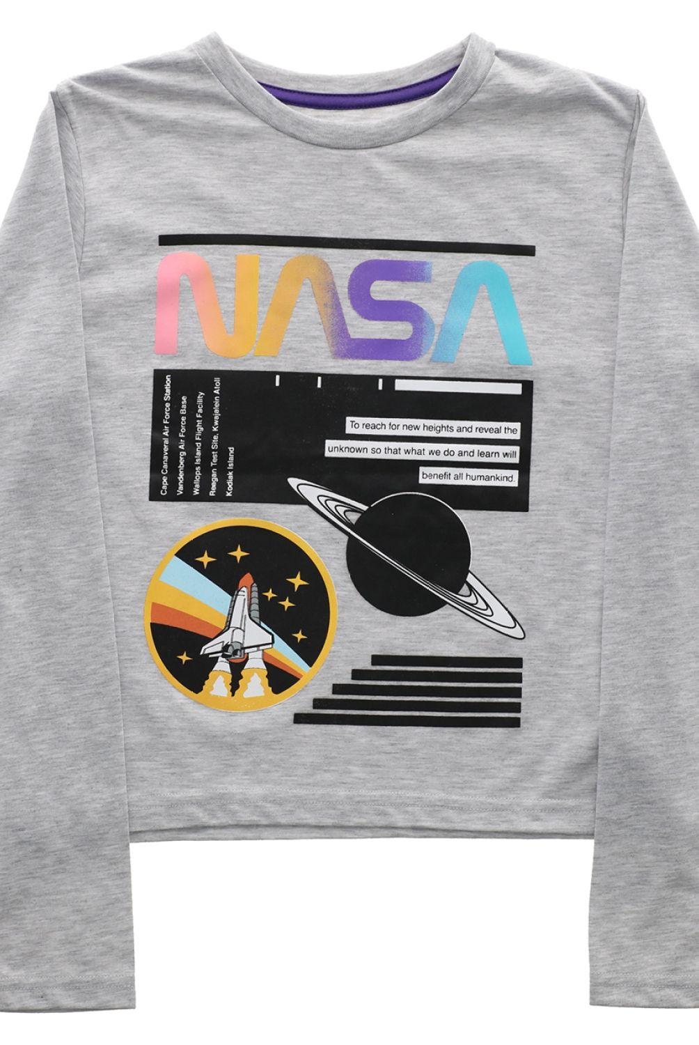 NASA - Nasa Polera De Algodón Niña
