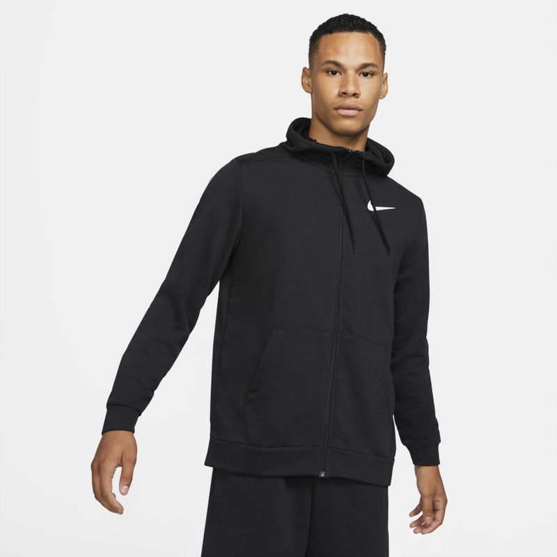 NIKE Polerón Full Zipper Fitness Hombre Nike