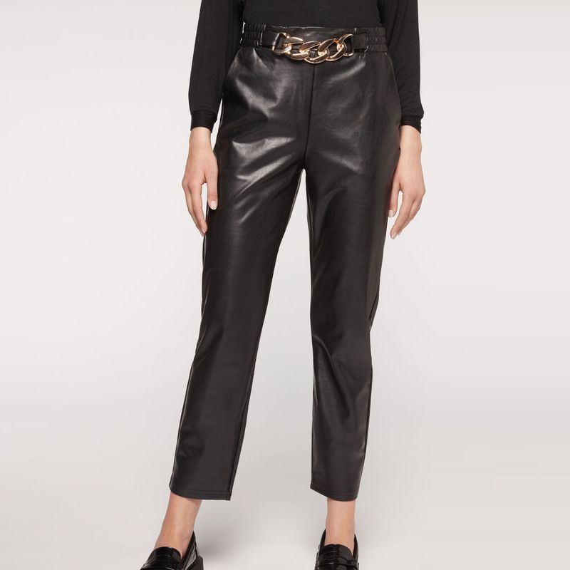 CALZEDONIA - Calzedonia Legging Térmicos Efecto Recubierto Y Cadena