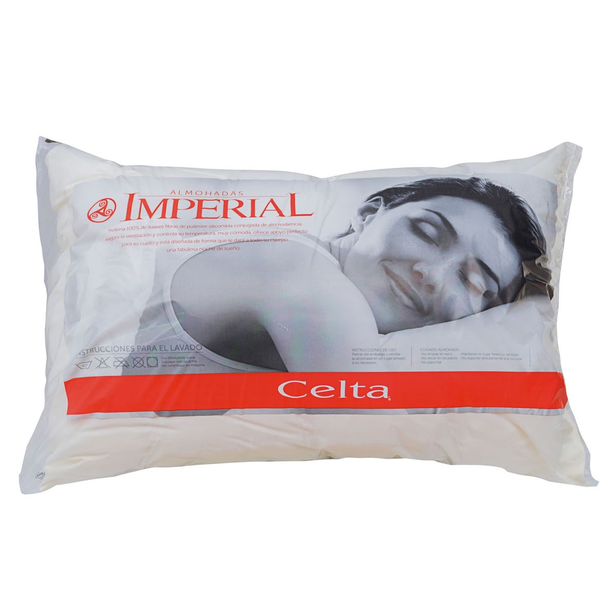 CELTA - Set 2 Almohadas Imperial 1 Plaza
