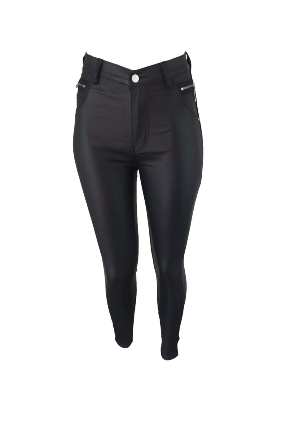 GENERICO - Pantalón Ecocuero Mujer