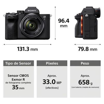 Imagen 2 del producto Cámara ILCE - 7M4K