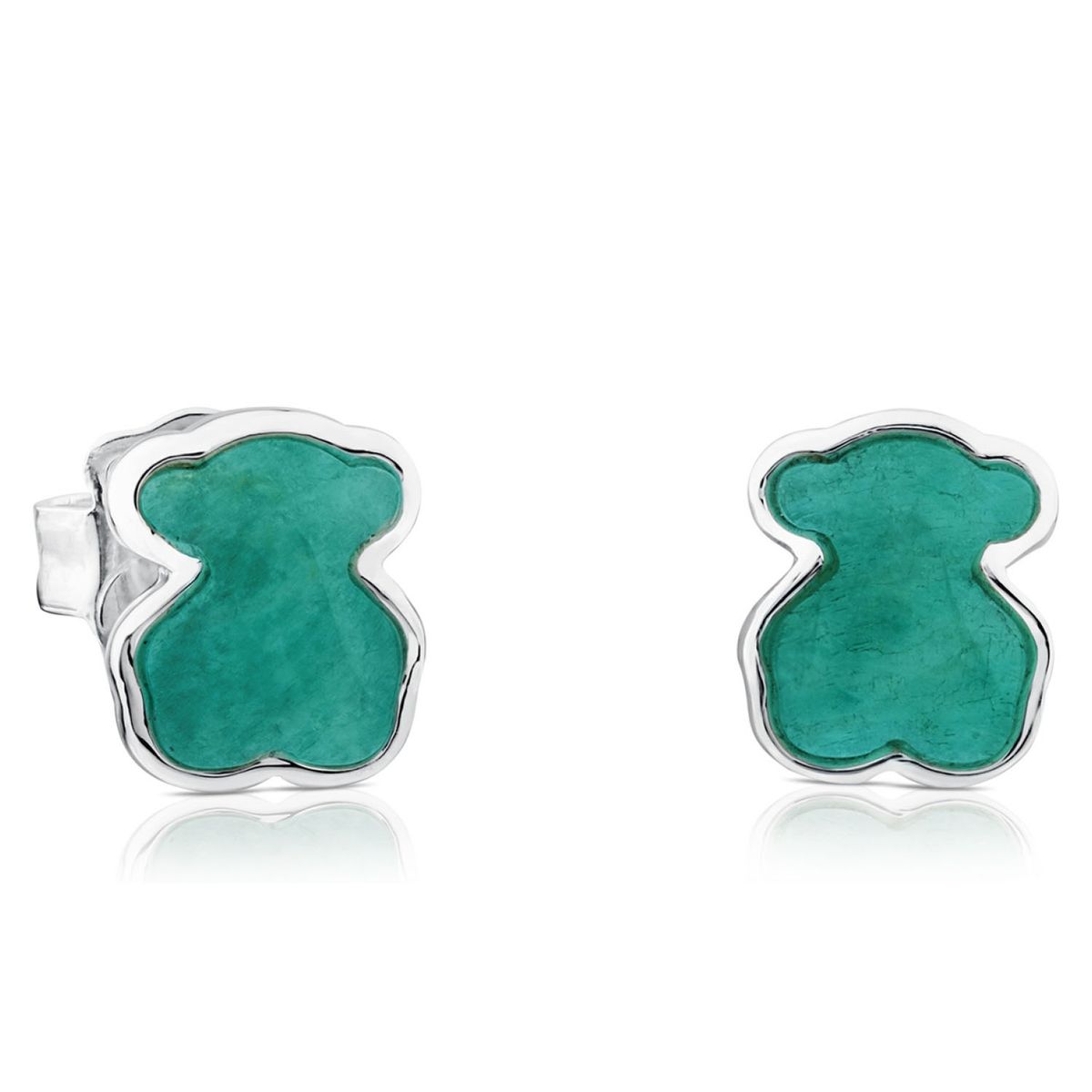 TOUS - Pendientes De Plata Con Amazonita New Color