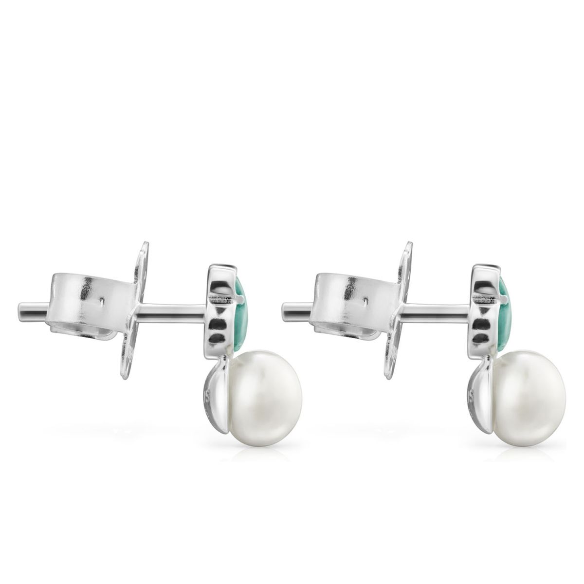 TOUS - Aros Mini Color De Plata Mujer Tous