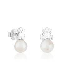 Aros Puppies De Plata Mujer