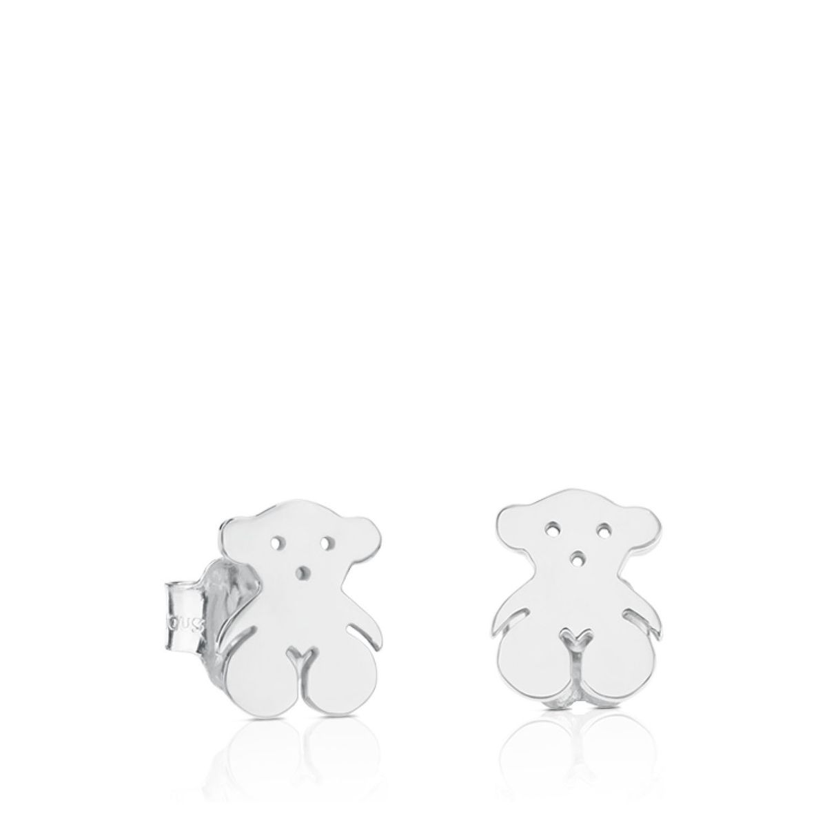 TOUS - Aros Bear De Plata Mujer Tous