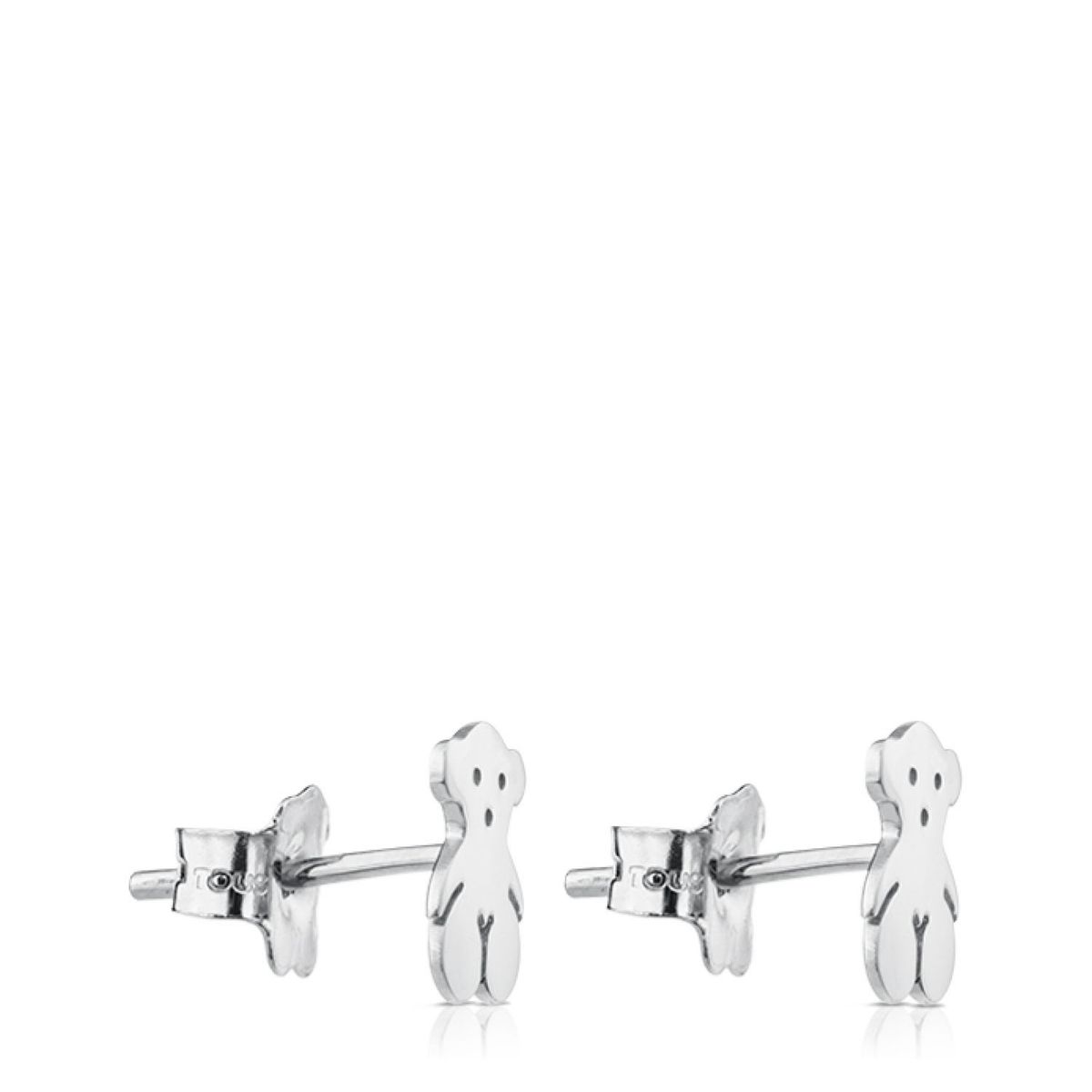 TOUS - Aros Bear De Plata Mujer Tous