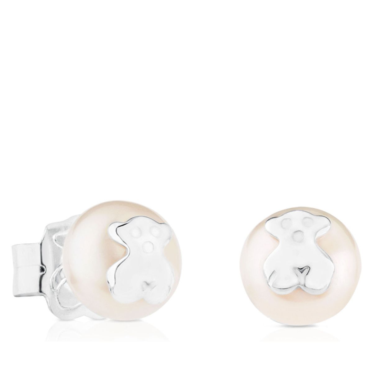 TOUS - Pendientes De Plata Y Perlas Cultivadas Icon Pearl