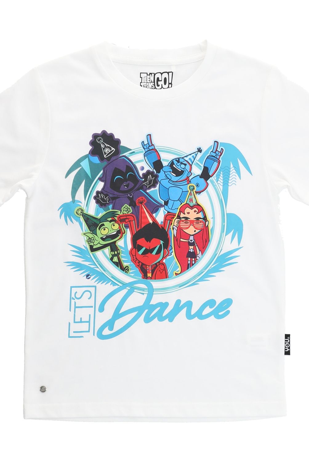 DC COMICS - Ten Titan Polera Manga Corta Niño