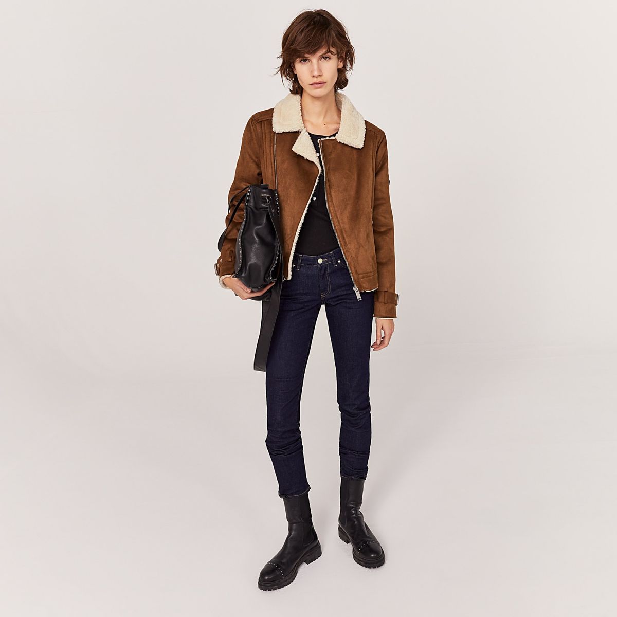 IKKS - IKKS Jeans Skinny Slouchy Cropped Mujer