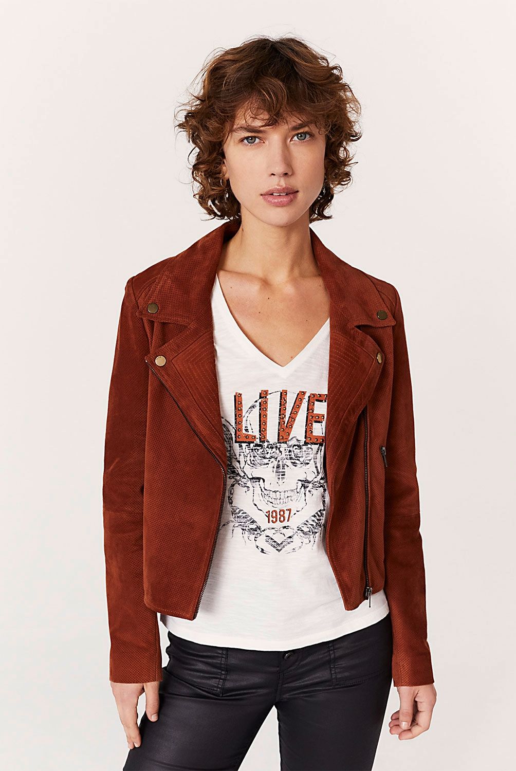 IKKS - IKKS Chaqueta Cuero