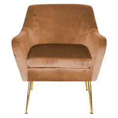 IDETEX - Poltrona George Café Velvet