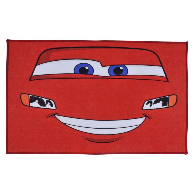 Bajada De Cama Cars-Face Alfombra