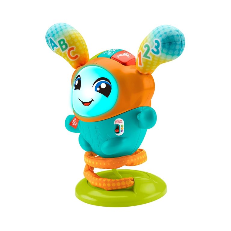 FISHER PRICE Juguete Bebés DJ Bouncy Salta y Aprende