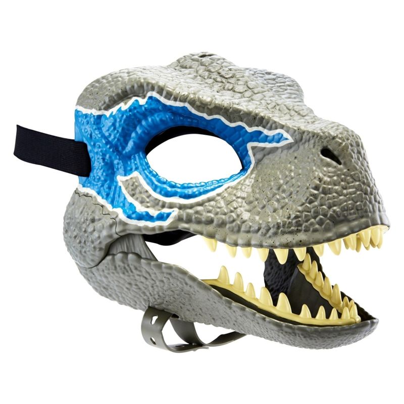 Jurassic World - Jurassic World Máscara Super Mordida Velociraptor Blue