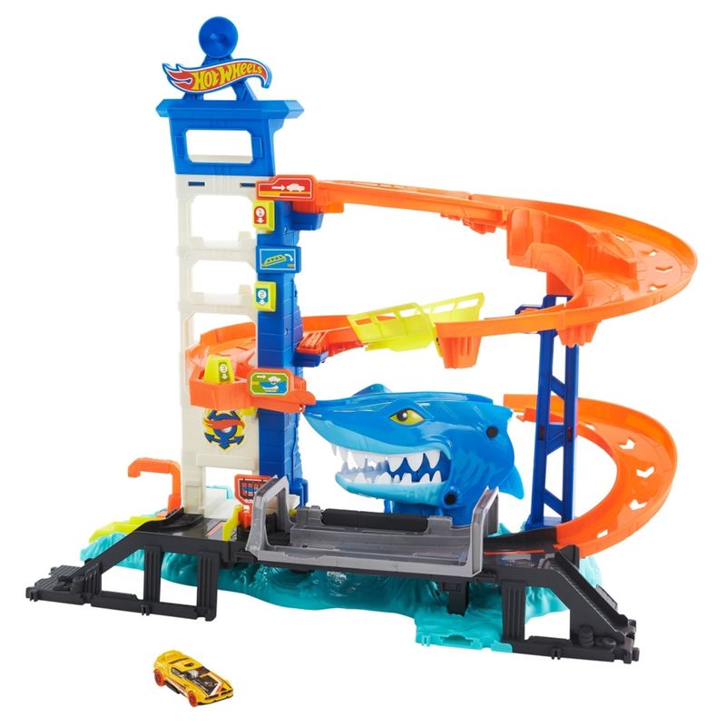 HOT WHEELS - Hot Wheels City Ataque En La Ciudad Tiburón