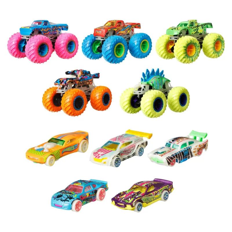HOT WHEELS - Hot Wheels Vehículos De Juguete Glow In The Dark Multipack