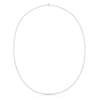 Collar Chain Mujer De Plata