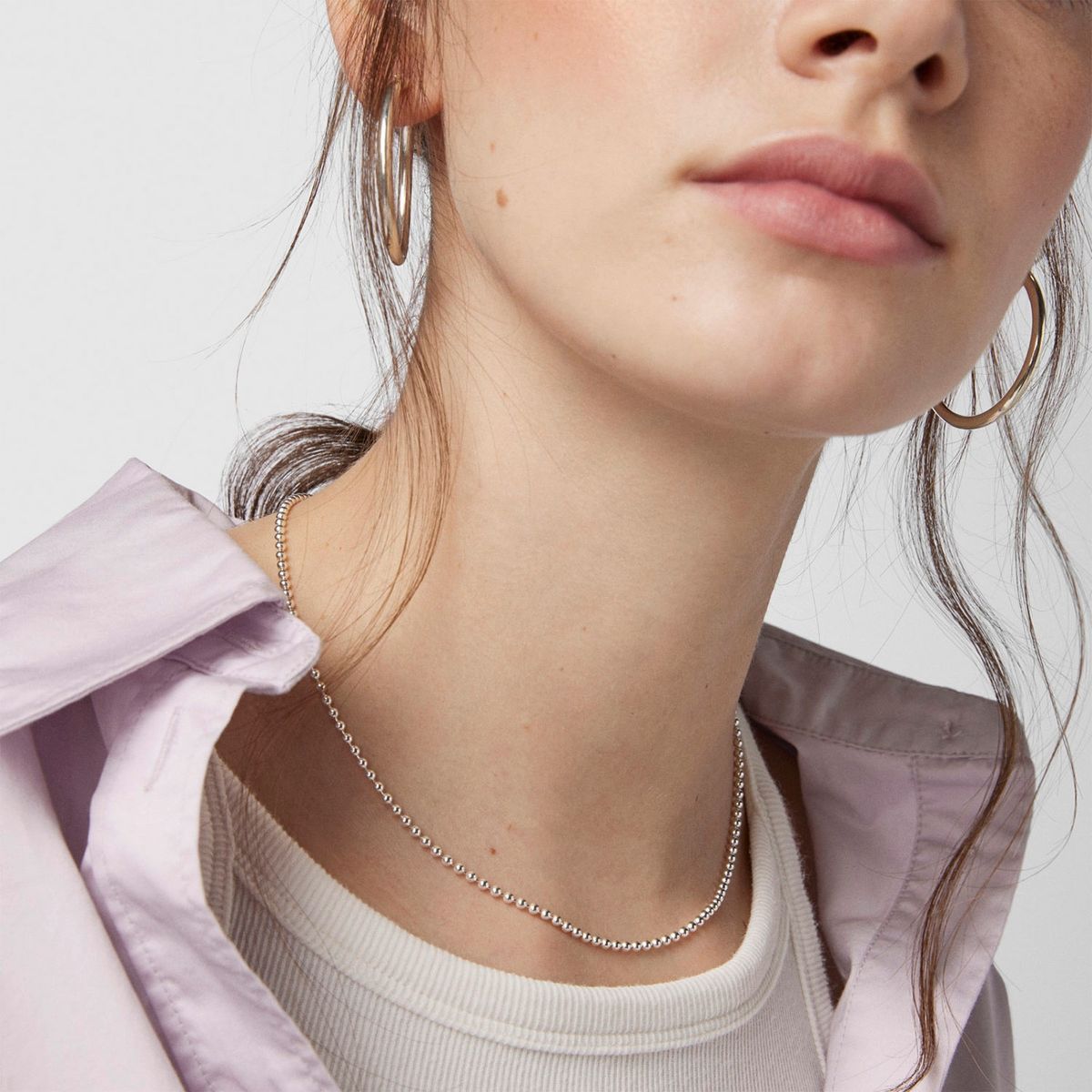 TOUS - Gargantilla Chain De Plata Mujer Tous