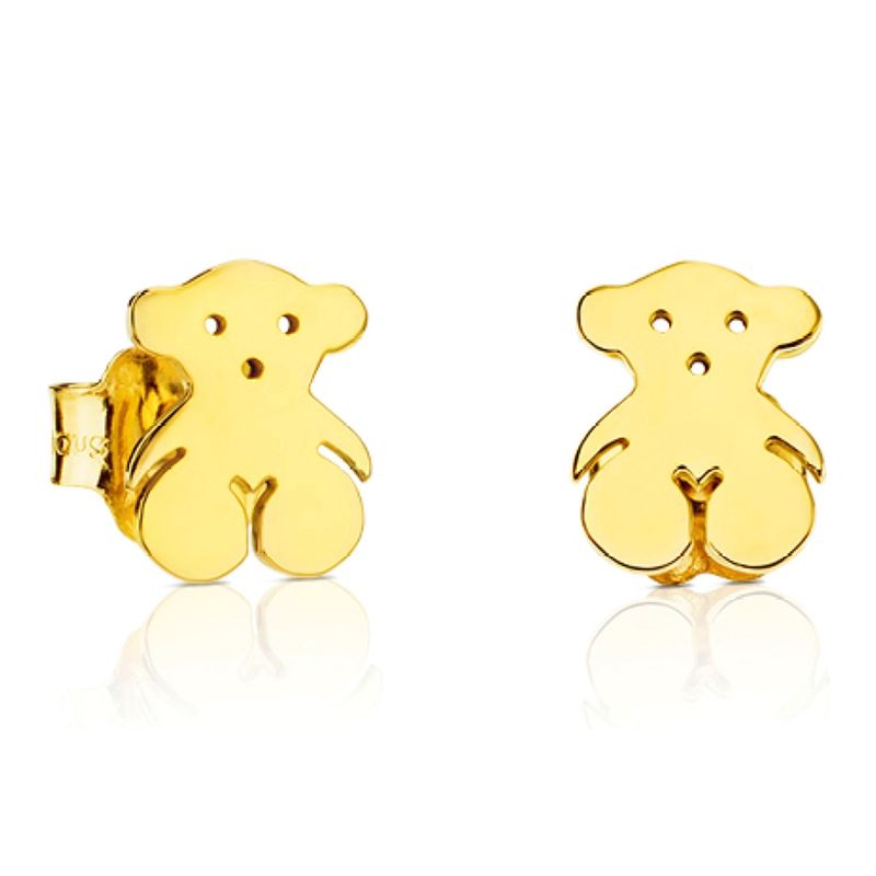 TOUS - Aros Bear De Oro Mujer Tous