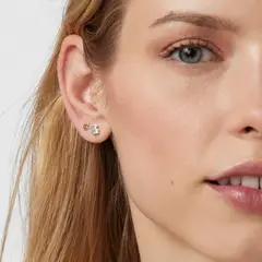 TOUS - Aros Puppies de Plata Mujer