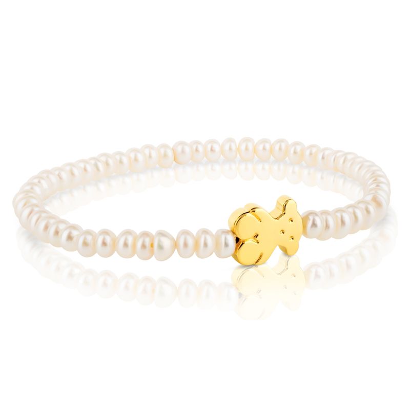 TOUS - Pulsera Oso Sweet Dolls De Oro Mujer Tous