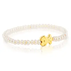 TOUS - Pulsera Oso Sweet Dolls De Oro Mujer