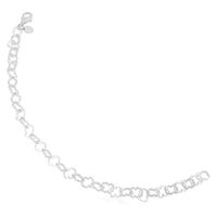 Pulsera Carrusel De Plata Mujer