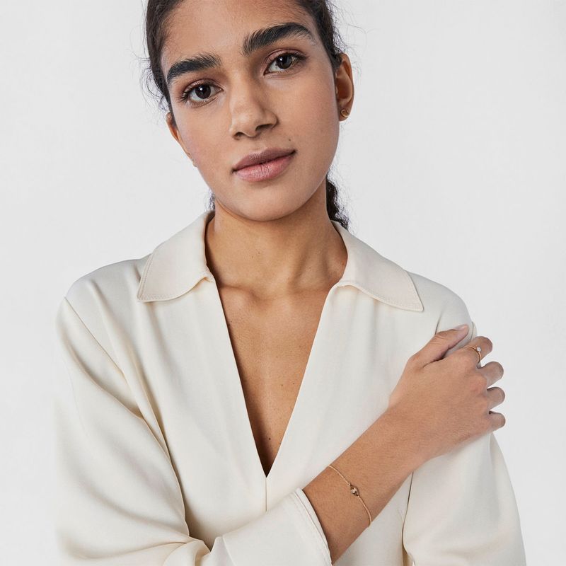 TOUS - Tous Pulsera Good Vibes Ojo De Oro Mujer