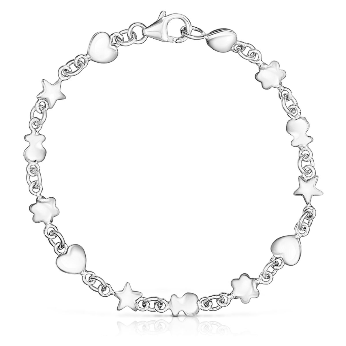 TOUS - Pulsera Mini Icons De Plata Mujer Tous