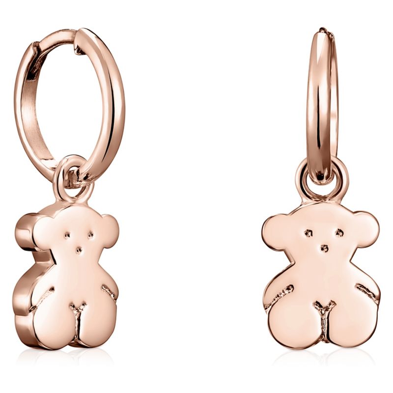 TOUS - Aros cortos sweet dolls oso de plata Mujer Tous