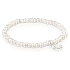 TOUS - Pulsera De Plata Y Perlas Icon Colo Mujer