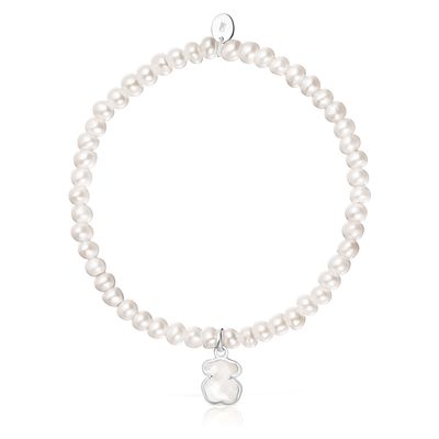 Imagen 2 del producto Pulsera De Plata Y Perlas Icon Colo Mujer