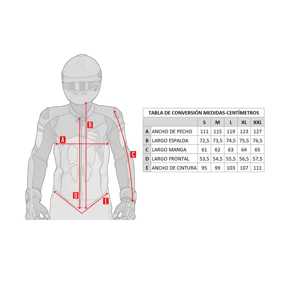 SPEAR - Chaqueta Moto Spear Street Light