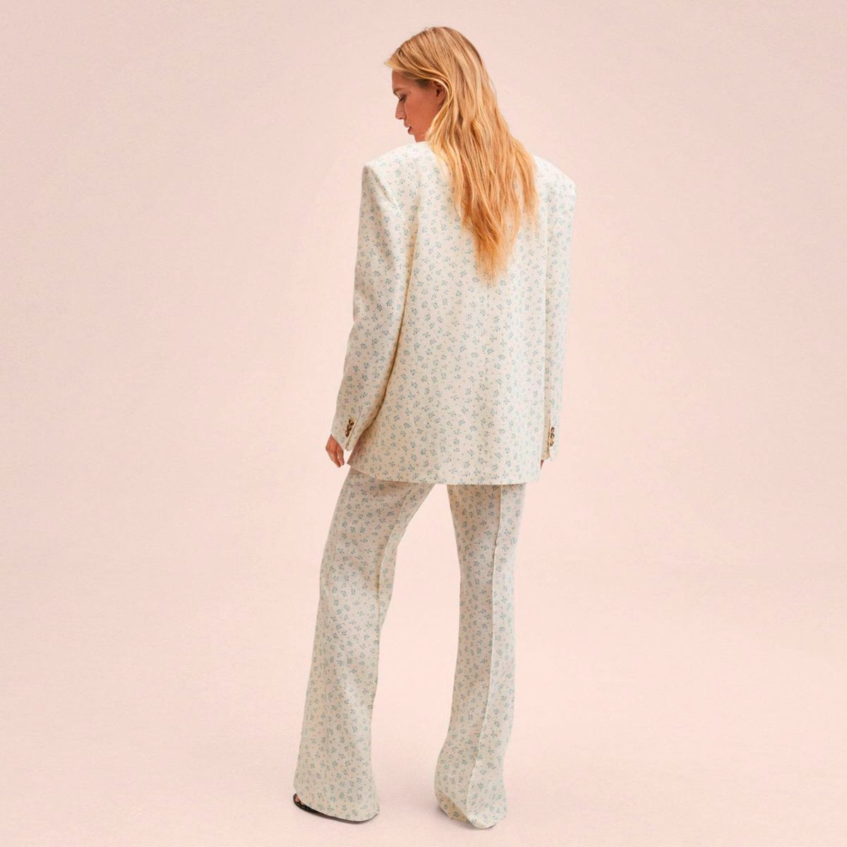 MANGO - Mango Blazer Lino Oversize Holborn Mujer