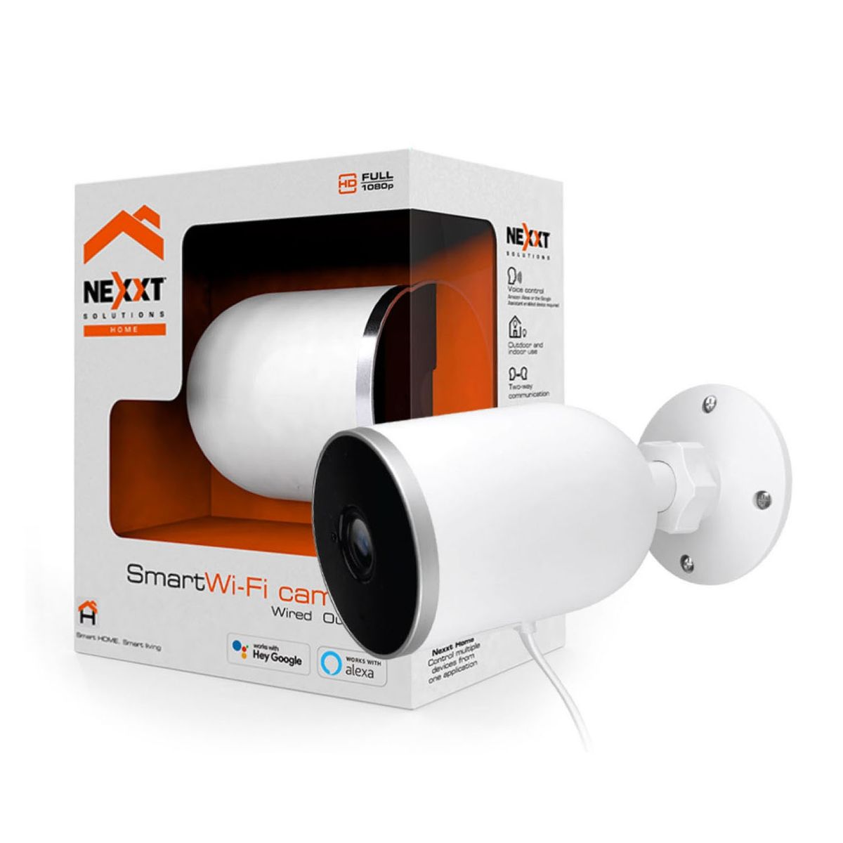 NEXXT SOLUTIONS - Cámara Inteligente Cable Exterior Nexxt