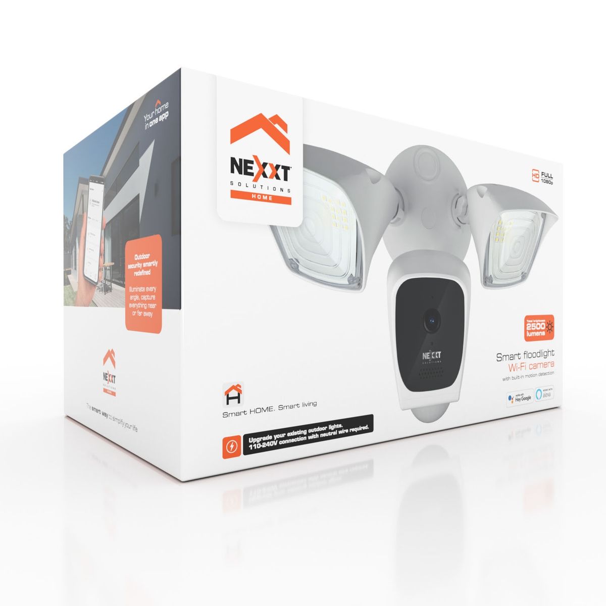 NEXXT SOLUTIONS - Cámara Inteligente Luces Exterior Nexxt Solutions