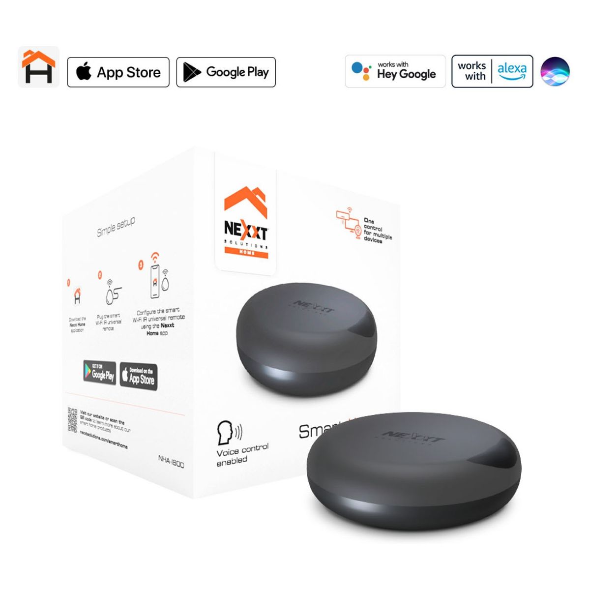 NEXXT SOLUTIONS - Control Remoto Inteligente Wifi Nexxt Solutions