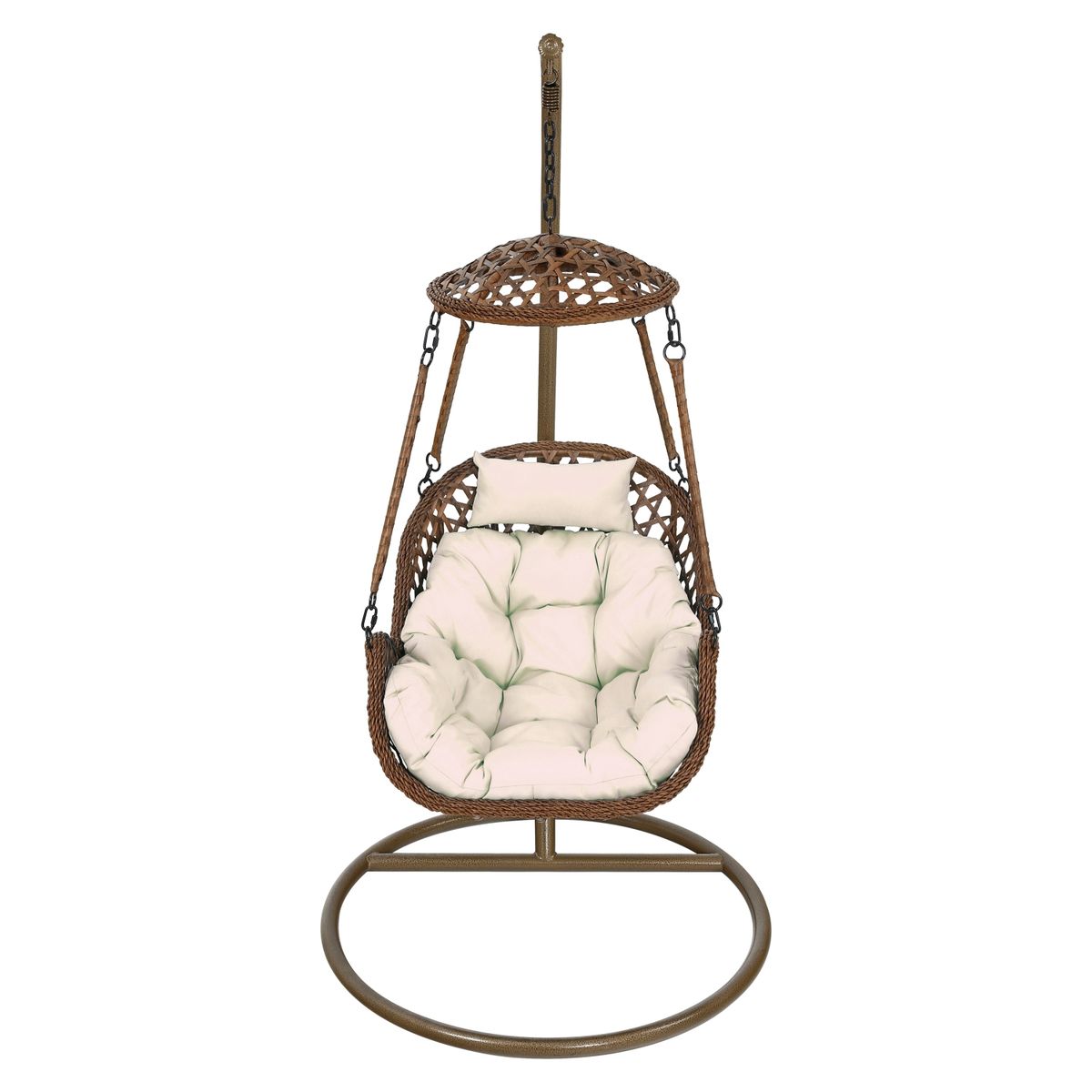 EL BARCO - Silla Colgante Nipona Chocolate El Barco