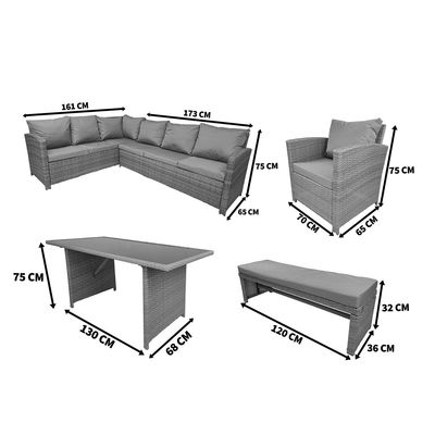 Imagen 2 del producto Juego De Living De Terraza Esperanza